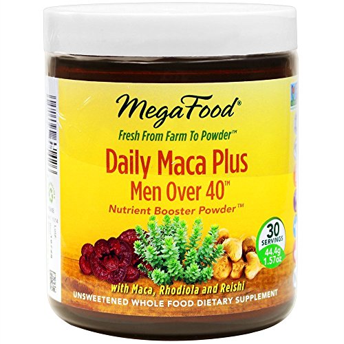 MegaFood - Daily Maca Plus, Men Over 40, Supports Healthy Aging & Immune Defenses, 30 Servings (Premium Packaging) MegaFood - Daily Maca Plus, Men Over 40, Supports Healthy Aging & Immune Defenses, 30 Servings (Premium Packaging)