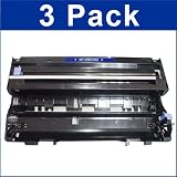 (3 Pack) Compatible Laser Printer Drum Cartridge for Brother HL-1650N Plus DR500, 20000 Page Yield