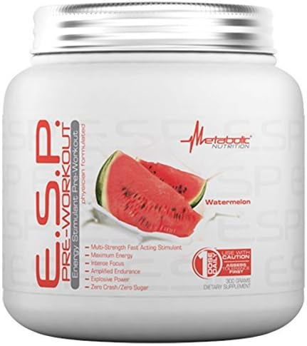 Metabolic Nutrition E.S.P. Preworkout Watermelon 300gm