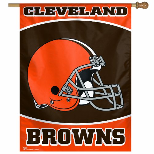 NFL Cleveland Browns 27-by-37 inch Vertical Flag