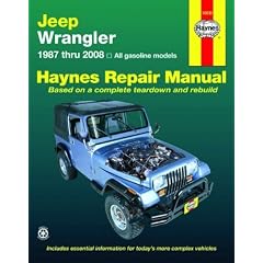 Jeep Wrangler 1987 Thru 2008 (Haynes Repair Manual)
