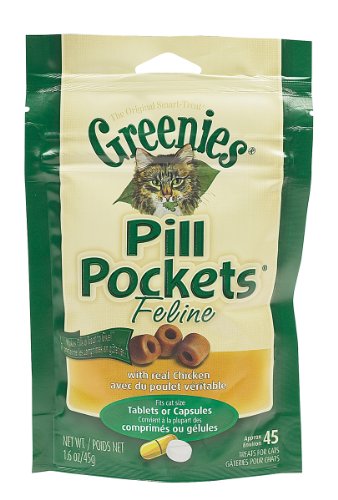 dental for dogs Discount Greenies Feline Pill Pockets Chicken 1.6oz