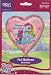 My Little Pony Happy Birthday 18" Heart Shaped Mylar Balloon