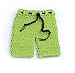 CX-Queen Newborn Infant Baby Photography Prop Crochet Star WarsYoda Hat Pants