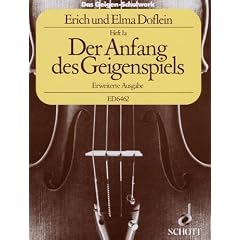Das Geigenschulwerk Band 1a mit Bleistift -- Der Anfang des Geigenspiels, Erweiterte Ausgabe - die bew�hrte Violinschule von Elma Doflein und Erich Doflein (Noten/sheet music)