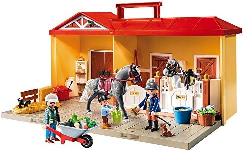 Playmobil Country Take Along Horse Farm 81 Piece Building Set