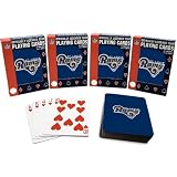 Pro Specialties St. Louis Rams Playing Cards- 4 Pack