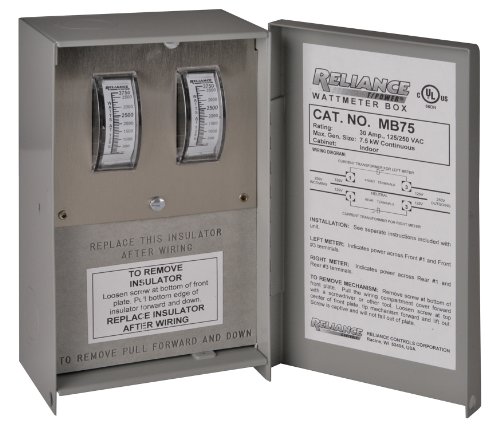 Reliance Controls MB125 Indoor 50-Amp Meter Box On Sale