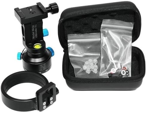 Nodal Ninja Ultimate R1 Adjustable Tilt Ring Mount Package for Tokina 10-17mm Mounts, Includes R1 Head, RD5 Rotator, Ring Clamp, Case, Thread Adapter, Hex Key