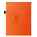 Fintie iPad 1 Folio Case - Slim Fit Vegan Leather Stand Cover with Stylus Holder for Apple iPad 1 1st Generation - Orange