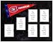Montreal Canadiens Mini Pennant Plaque (No Cards)