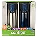 Contigo Astor 2-pack Vacuum-Insulated Autoseal Easy Clean Lid Travel Tumblers Stainless Steel  / Blue