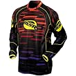 MSR Racing NXT Scan Burst Men's Dirt Bike Motorcycle Jersey - Red/Yellow