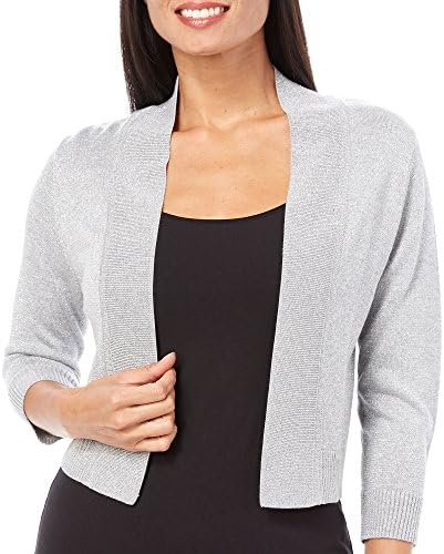 Ronni Nicole Shimmer Flyaway Front Shrug