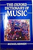 The Oxford dictionary of music