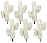 Six 15.5" Artificial Mexican Cactus Desert Plants