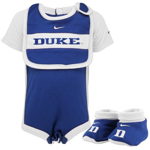 Nike Duke Blue Devils Infant Royal Blue Three Piece Gift Set