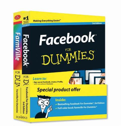 Facebook For Dummies, 3rd Editon + Farmville For Dummies – Book Bundle