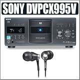 Sony DVPCX995V 400-DISC DVD Mega Changer Player w/ Sony Earbud Headphones