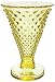 Fenton Art Glass Hobnail Vase, Buttercup Color, 7-1/2-Inch