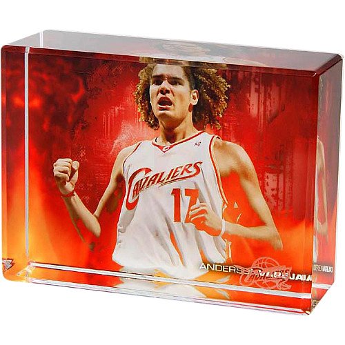 NBA Cleveland Cavaliers Anderson Varejao Action Image Block