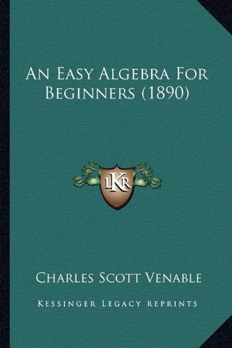an easy algebra for beginners 1890