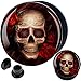 00g 00 gauges plugs flesh tunnels double flare taper 00g 00 Gauges 10mm 8 2 0 00 gauge plugs tunnels