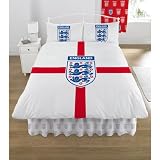 England St Georges Football DOUBLE Quilt/Duvet Bedding Set