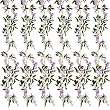 Six 5.5' Wisteria Garland Light Lavender