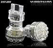 Pair of 3157 24-LED Super Bright White Bulbs for Turn Signal Light, Corner Light, Stop Light,