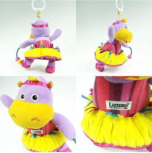 Play &amp; Grow Lulu In A Tutu Take Along Toy Activity Baby Kids Toy Rattle 0-12 Months Plush Stuffed Toy