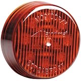 Maxxima M09100R Red 2" Round Clearance Marker Light