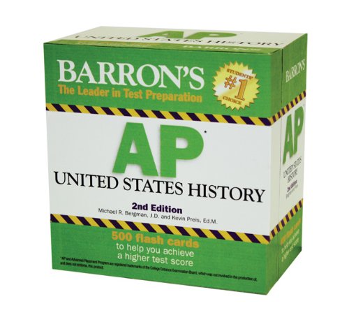 Barron's AP United States History Flash Cards Barron's AP United States History Flash Cards