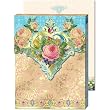 Roses Bouquet Romance Mini Notepad with magnet, Punch Studio