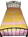 Cotton Bedsheet Corn Pink Floral Print Designer Bedspreads Bed Linen