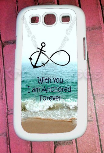 Samsung Galaxy S3 Case, Forever Anchored, Infinity Samsung Galaxy S3 Cover, Samsung Galaxy S3 Cases, Galaxy S3 Case