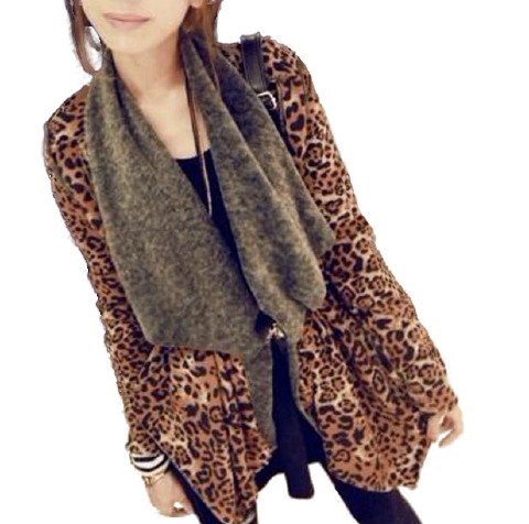 2-4170004 (レディス　豹柄ジャケット ） ジャケット レディスジャケット 豹柄 豹柄 フルジップ スウェット ジャケット ダンス 衣装 BBOY HIOHP dance Bboy レオパード ブレザー ステージ衣装 bigbang 韓流 hiphop B系 渋谷 原宿 ロック バンドレディス豹柄 ジャケット レディス ジャケット アメカジ系 サロン系 キレカジ系