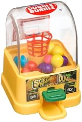 Kidsmania Slam Dunk Dubble Bubble Gumball Dispenser, 0.42-Ounce Candy-Filled Dispensers (Pack of 12)