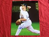 Oakland Athletics Rich Harden Autographed 11x14 Photo, Proof Photo of Rich Signing for Us.