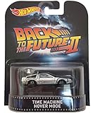 Time Machine Hover Mode "Back To The Future Part II" Hot Wheels 2015 Retro Series 1/64 Die Cast Vehicle