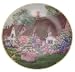 Franklin Mint Wishing Well Cottage Violet Schwenig plate CP1911