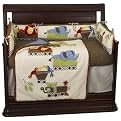 Cotton Tale Crib Bedding Collection - Animal Tracks