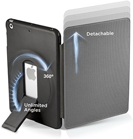 ZeroChroma Folio-Slide for iPad Mini, Gray (IPM2-FS-BF2-X)