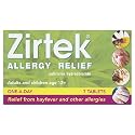 Zirtek Allergy Relief 7 Tablets