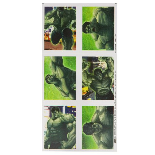  Incredible Hulk Party Favors - Stickers