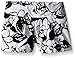 Gymboree Girls' Black and White Floral Print Short