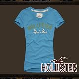 【ホリスター】レディース 半袖Tシャツ(アウトレット)「113520435」【HOLLISTER Co.】【ホリスター】≪アップリケと刺繍が付いたシンプルなTシャツ≫