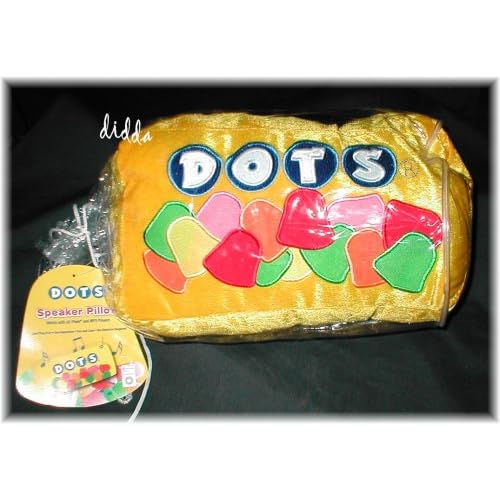 Dots Candy MP3 IPod Speaker Pillow Works