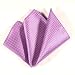 Jon vanDyk Necktie - Solid purple, lavender, lilac hanky