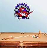 Toronto Raptors Basketball Wall Decal 25" x 20"